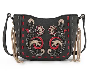 Montana West Embroidered Crossbody