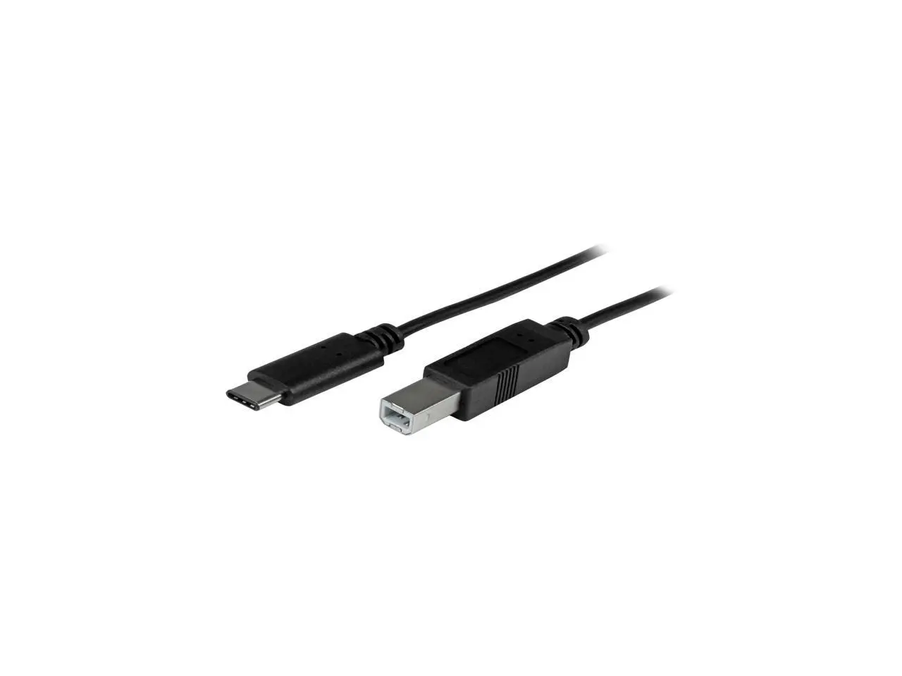 StarTech USB2CB1M USB C to USB B Printer Cable - 3 ft. / 1m - USB C Printer Cable - USB C to USB B Cable - USB Type C to Type B