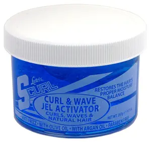 Luster's S Curl Wave Gel & Activator 10.5 Ounce - Moisture-Maximizing Formula with Olive & Argan Oil Paraben-Free Anti-Frizz Hair Styling Product