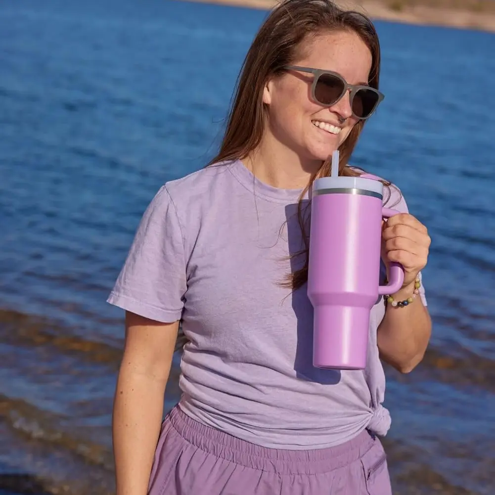 40 oz Lilac Stan Quencher H2.0: BPA-Free, Insulated Cup with