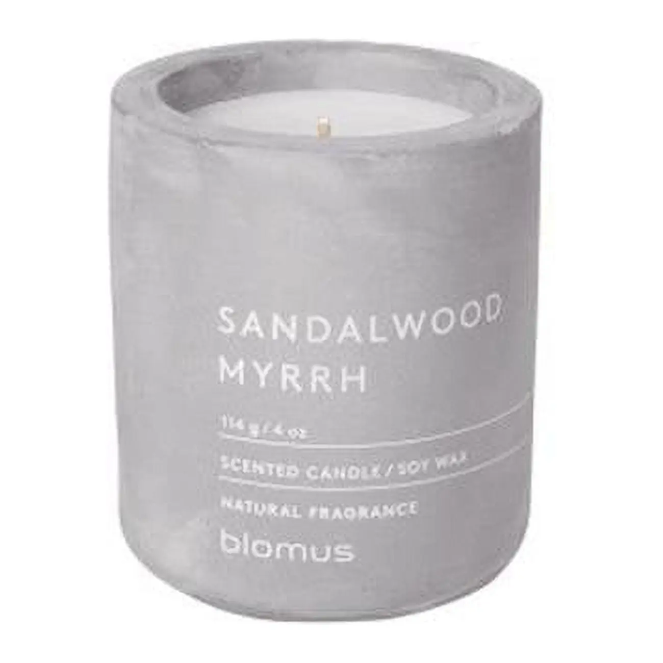 Blomus Fragra Micro Chip Candle - Sandalwood Myrrh Fragrance