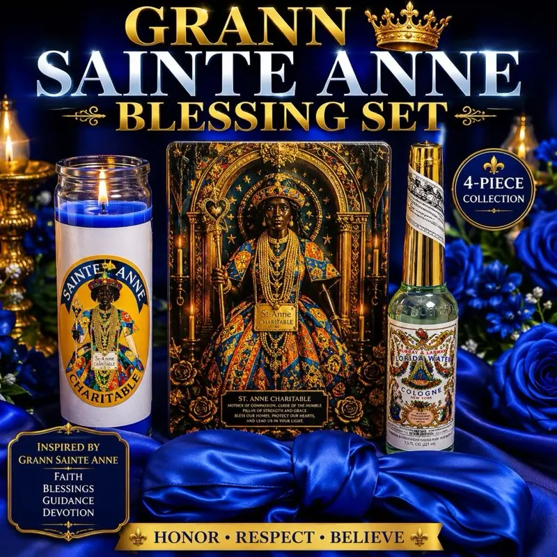 Grann Sainte Anne 7-Day Prayer Candle Set