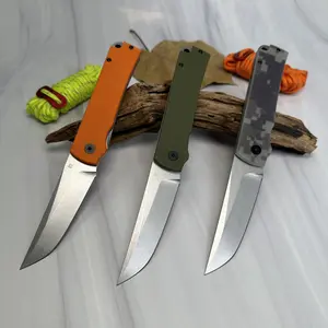 Reliable Everyday Carry Knife featuring D2 Steel Excellence and Resilient G10 Construction