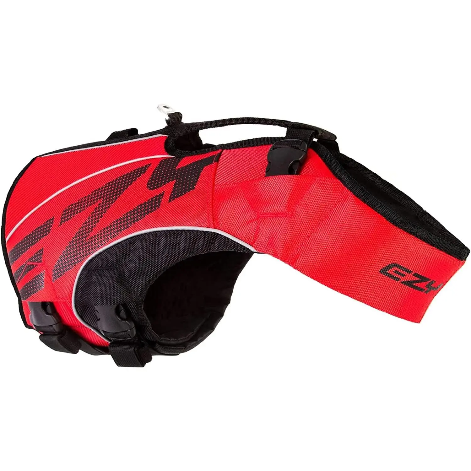 Ezydog DFD X2 Dog Life Jacket - Buoyancy Aid with Grab Handle, Reflective Trim, Adjustable Secure Fit, Durable Nylon Outer, Lightweight Ultra Buoyant Foam, Reinforced Stitching for Medium Size Swimming Dogs (Back Handle Included)
