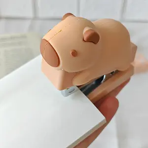 Mini Manual Stapler Set, 1pc Portable Bookbinding Tool for Students Offices, Durable Easy to Use for School Work