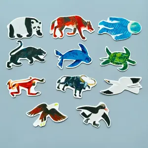 Interactive Classroom Kit Panda Bear What Do You See Felt Board and Flannel Board Set, Visual Learning Tools, Educational Teaching Supplies for Kids