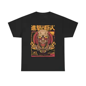 Titan's Fury: Colossal Rage Unleashed, Anime Graphic Design Series, T-Shirt For Men Women, Tee