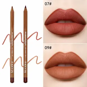 2-Piece Matte Lip Liner Set — long-lasting, waterproof, smudge-proof lip liner pencils with high pigmentation for easy coloring; summer makeup beauty essentials for women and girls!