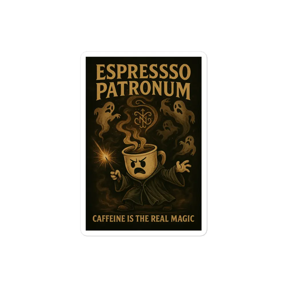 Espresso Patronum Sticker