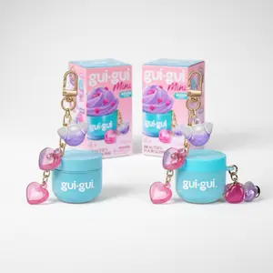 Gui Gui Mini Slime Jar Keychain - 2 Pack Increditoyz Bundle