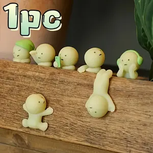 1pc Glow in the Dark Doll From Surprise Blind Box, Ideal Phone and Car Decoration, Perfect for Birthdays and Outdoor Parties, Durable Collectible Toy