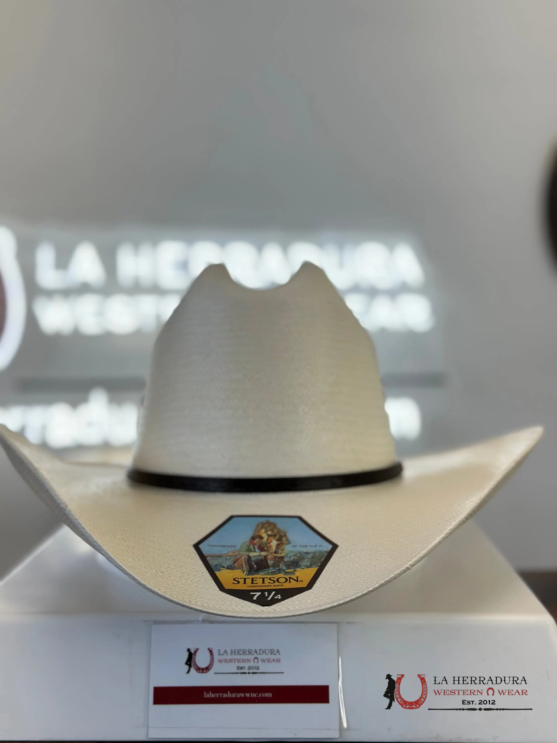 STETSON MADDOCK NATURAL 10X STRAW HAT