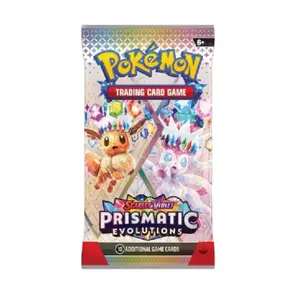 Prismatic Evolution Booster Pack - Trading Card Game with 10 Additional Cards for Ages 6+ - Ideal for Collectors and Players