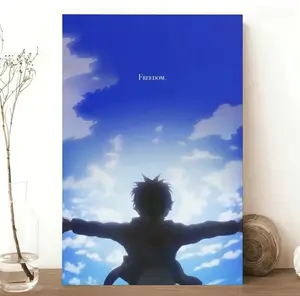 Attack On Titan Poster AOT Atrippy Anime WallArt for Room Aesthetic Bedroom Dorm DecorEco-Friendly Materials Fade-ResistantWaterproof UV-Protected Vibrant Colors -Illustrations