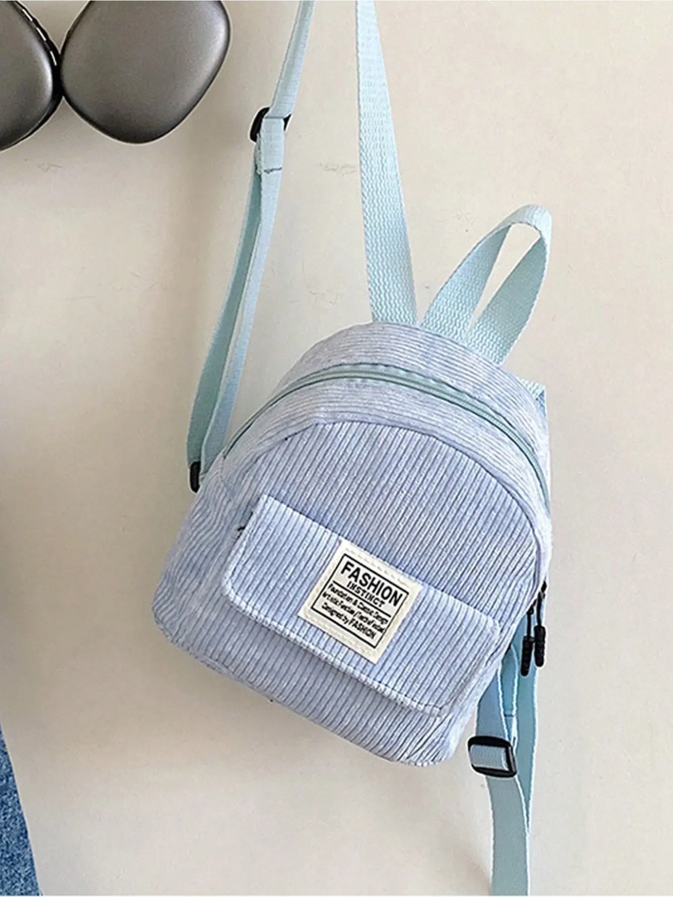 Mini Backpack, Y2K Style Portable Solid Color Backpack, Phone Bag, Key Bag, Lightweight and Casual Backpack, Multifunctional Mini Backpack, Cute Student Backpack, Unisex Small Backpack, Personalized Travel Backpack,