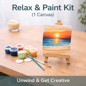 Relax & Paint Kit (1 Canvas)