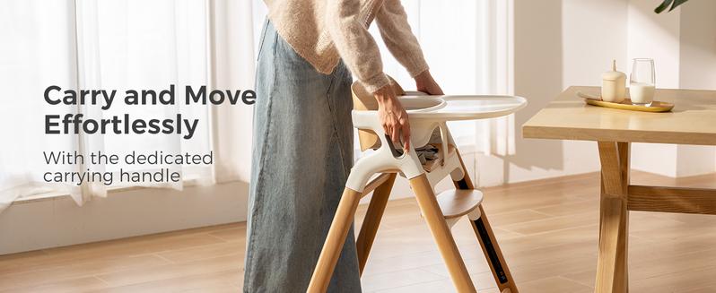 Momcozy Baby high Chair for Infants,Toddler and Adult