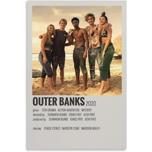 Outer Banks Poster Art Poster and Wall Art Picture Print Modern Family Bedroom Decor Posters Unframe