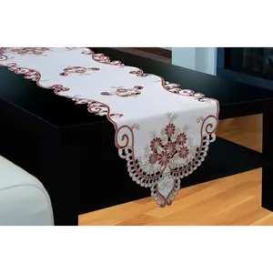 Camila Embroidered Table Runner