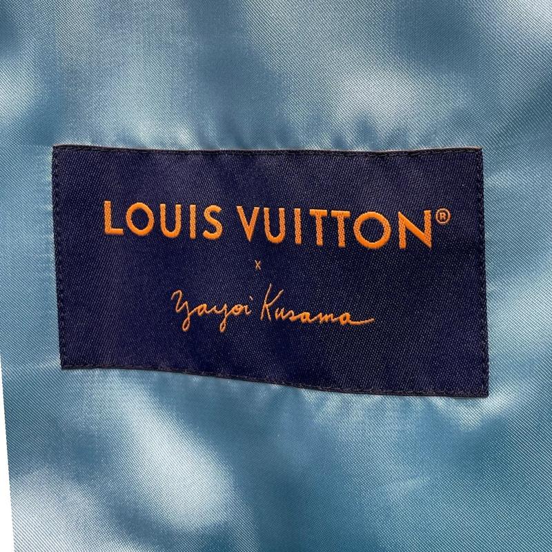 Louis Vuitton LV x YK Embroidered Faces Varsity Jacket Blue