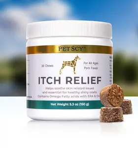 PetScy Itch Relief Chews For Dogs