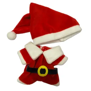 Christmas Outfit Set for Dolls Under 17cm, Cute DIY Dress-up