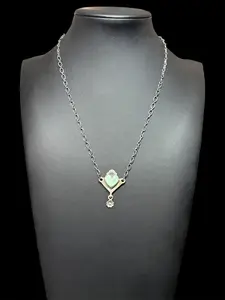 Paloma Heart Drop Necklace