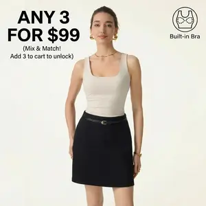 【ANY 3 FOR $99】OGL Eco-SkinKiss Back Smoothing Cooling Essential Summer Bra Tank tops cute tops women summerwins summerwins