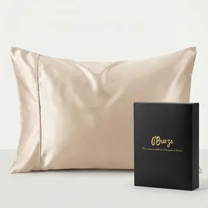 Silky Cooling Satin Pillowcase Set of 2 King (20×36") – Beauty Sleep Pillow Covers （No Insert) for Hair Care & Skin Care, Anti-Frizz, Soft Luxury Bedding, Self-Care Must Have for Women & Men