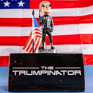 Donald Trump Collectibles - Proud Patriots TheTrumpinator: Donald Trump 2024 Bobbleheadfor Trump Supporters and Patriotic Americans The #1 Trump Gifts
