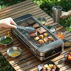 Electric Grill Household BBQ Grill Grill Indoor Skewer Household Electric Grill