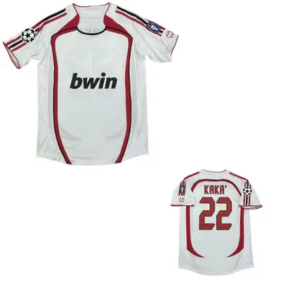 ウェア 06-07 AC Milan Game Shirt Jersey AC Milan 06/07 Champions League Final Home Jersey | Itasport