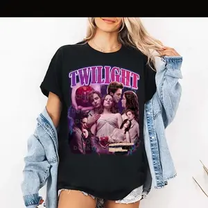 Twilighttt Shirt Edward Cullen , Limited Vintage T-Shirt Oversized Unisex T-shirt Retro 90's Fans Homage T-shirt Gift For Book Lover Twilighttt, movie lovers, gift for fans