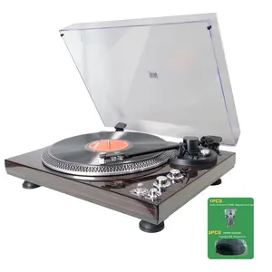 Record Player. 1 pieces AT3600L Record Needle Replacement, 2 Pieces Turntable Belt, Record Player, Vintage Turntable for Vinyl Records, 33 or 45 RPM, RCA Line LP Vinyl Players for Sound, Aluminium Platter, Halloween and Thanksgiving and Christmas gifts