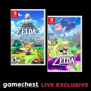 The Legend of Zelda: Link's Awakening & Echoes of Wisdom Switch Game Bundle - Nintendo Switch (Region Free)