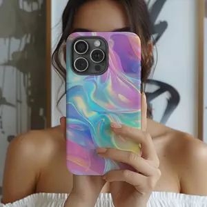 Holographic Phone Case: Impact Resistant, Glossy or Matte,phone Case Suitable for Iphone 11/12/13/14/15/16/17 Pro Promax Plus Air