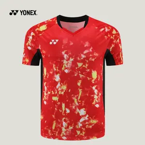 Yonex Men's Crew Neck Shirt 10506 (Clear Red)