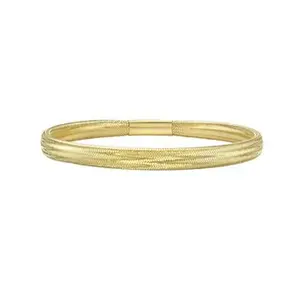 Elegant 14K Gold Medium Stretch Mesh Bracelet Bracelet