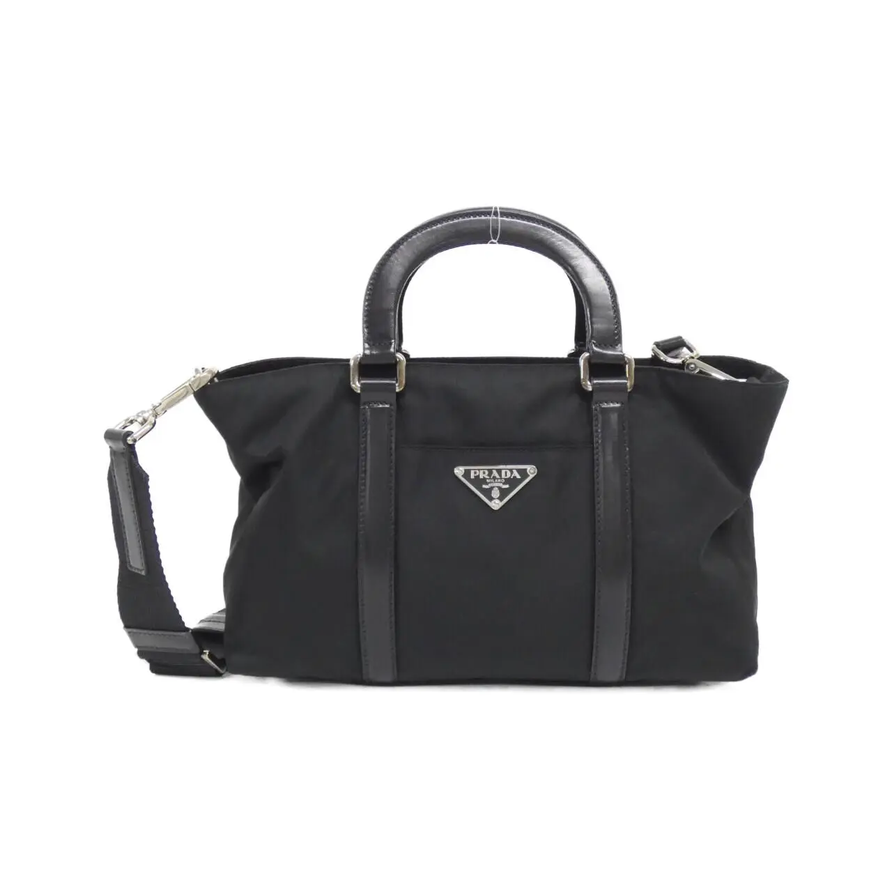 Pre-owned PRADA Nylon Shoulder Bags Tessuto Shopping Bag