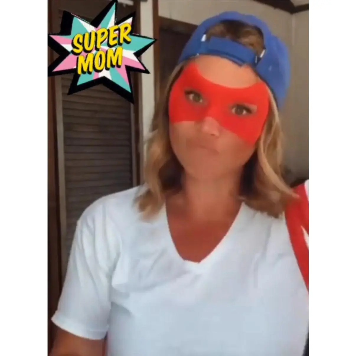 Silicone Superhero Mask – Reusable - Costume Accessory - Blue | Red | Black