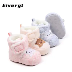 Baby Winter Shoes, Soft Sole Non-Slip First Walking Shoes Boots Toddler Shoes For Girls Boys