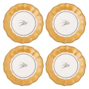 Bird Melamine Salad Plates