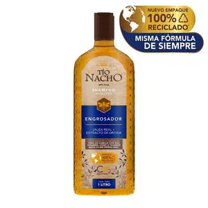 Tio Nacho Shampoo engrosador jalea real + extracto de ortigax1L