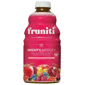 Fruniti Superfruit Medley Smoothie Mix, Turmeric, Acai, Goji, Elderberry, Blueberry, Pomegranate, Grape Skin, Apple & Pineapple Fruit Blend, Makes 24 Smoothies