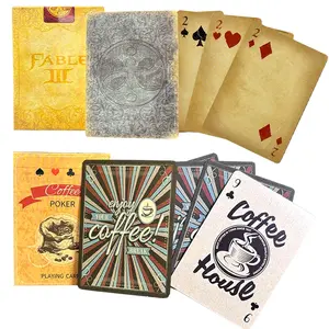 A set of 54 Vintage Style Playing Cards, Best Choice for Gatherings, Parties, Board Games and Gifts, Retro-Style Card Deck Board Game