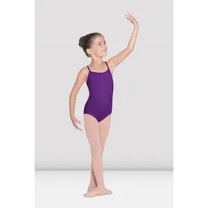 BLOCH - CL5607 - Girls Parem Camisole Leotard Aubergine