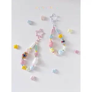 [NEW] Handmade Pastel Ceramic Keychain – Aesthetic Charm