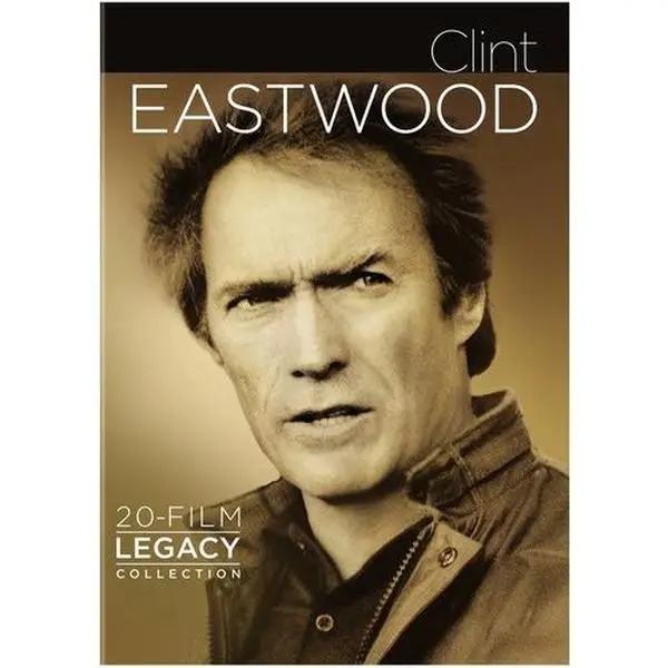 Clint Eastwood: 20-Film Legacy Collection Drama DVD Boxed Set - Warner Home Video, Slipsleeve Packaging, English Language, No Age Restriction