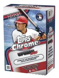 2025 Topps Chrome Update Series Baseball Blaster Trading Cards