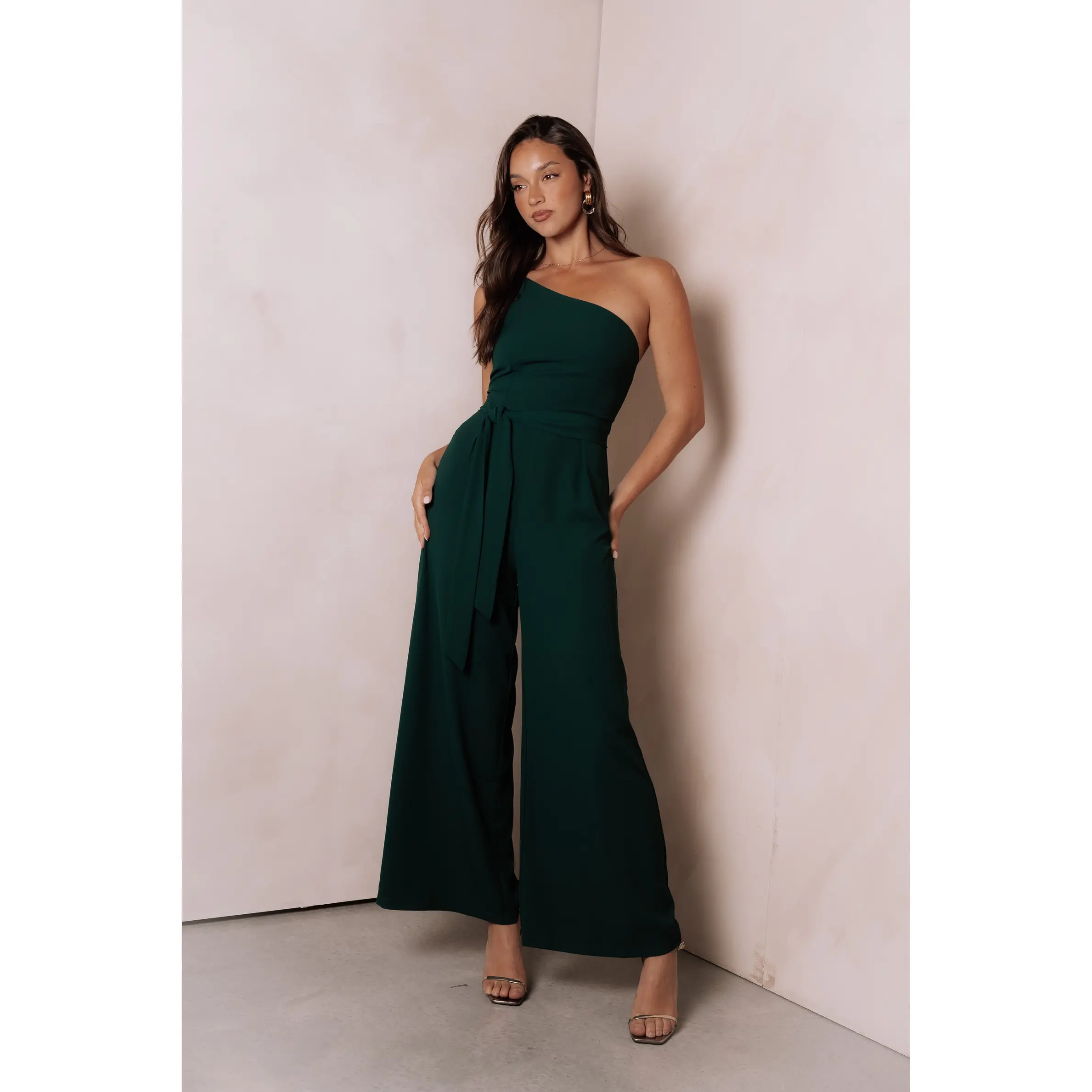 Leyton Jumpsuit - Emerald